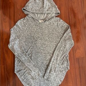 Aritzia TNA Lightweight Gray Hoodie Size XS